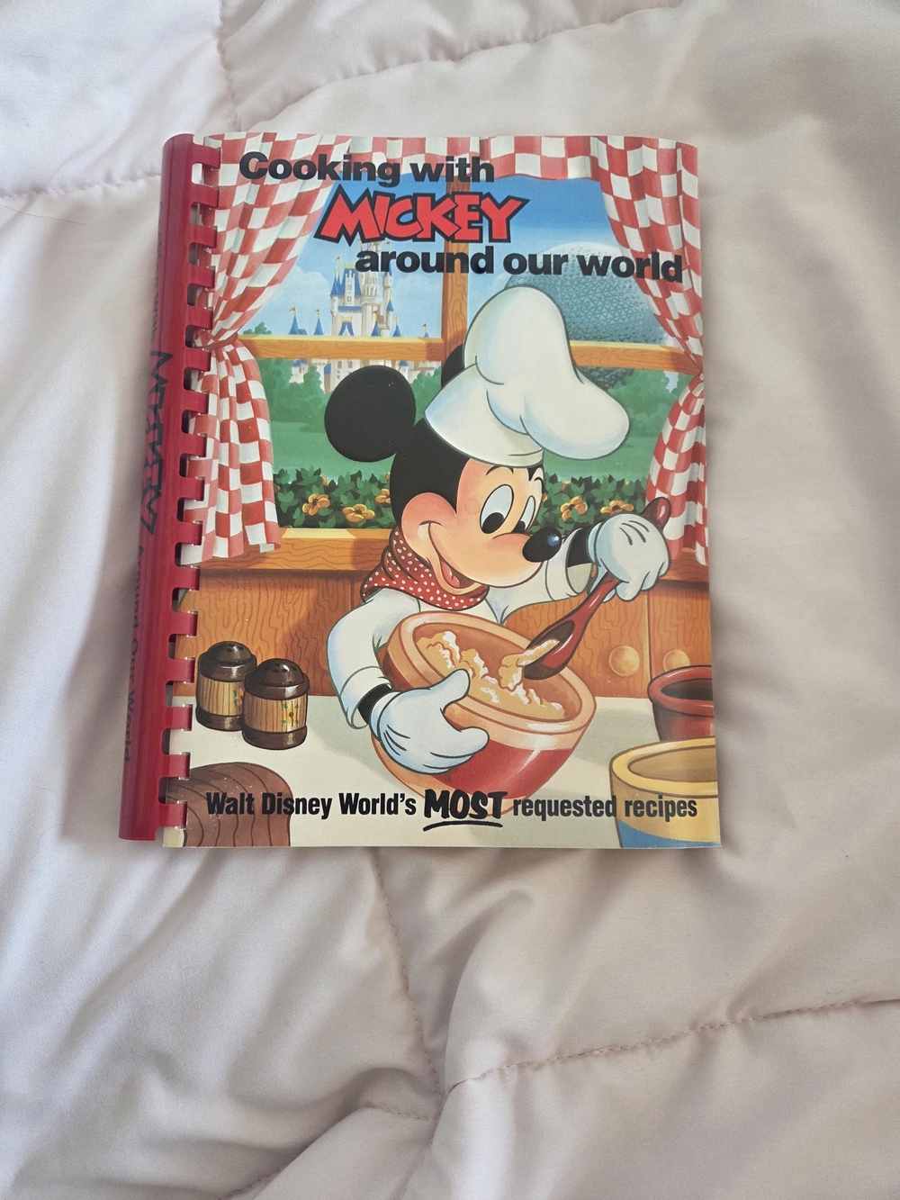 Vintage Disney Mickey Chef Cookbook